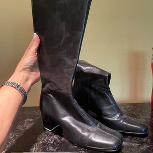 Nine West Below the knee Boots, 7 black- NARROW